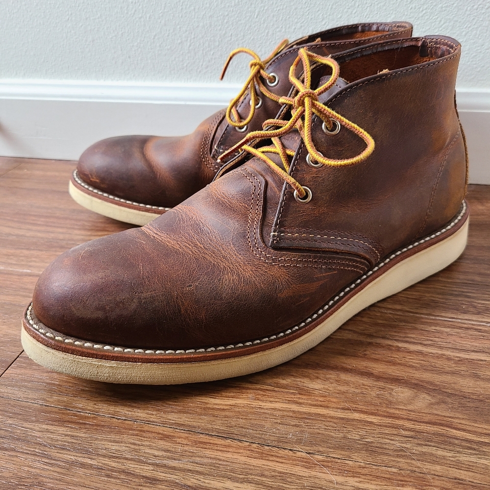 Red Wing Heritage Work Chukka Boots | Copper Rough & Tough | 10D